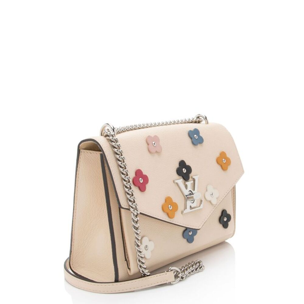 Louis Vuitton Calfskin Mylockme Fleurs BB Shoulder Bag - Picture 2 of 14